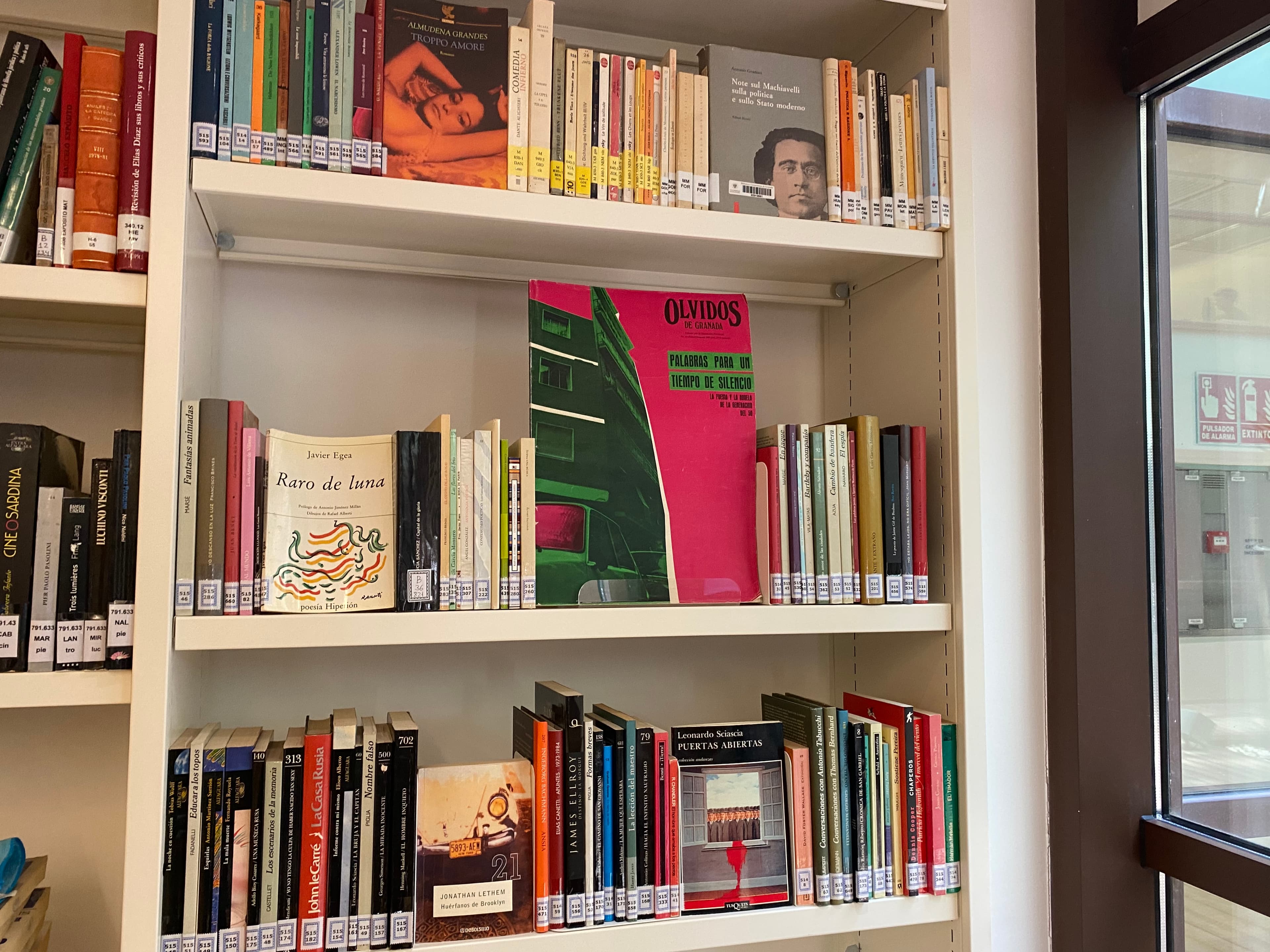 Libros de literatura y arte de la Clínica Cultural