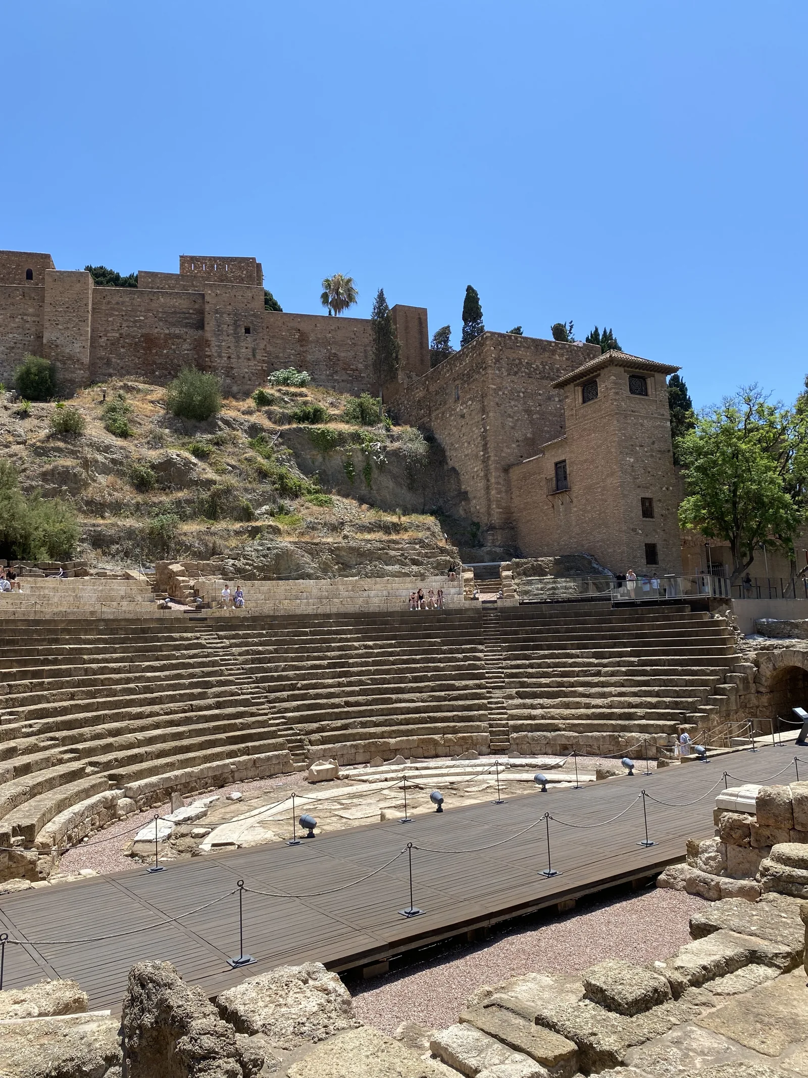 El Teatro Romano y la Alcazaba de Málaga